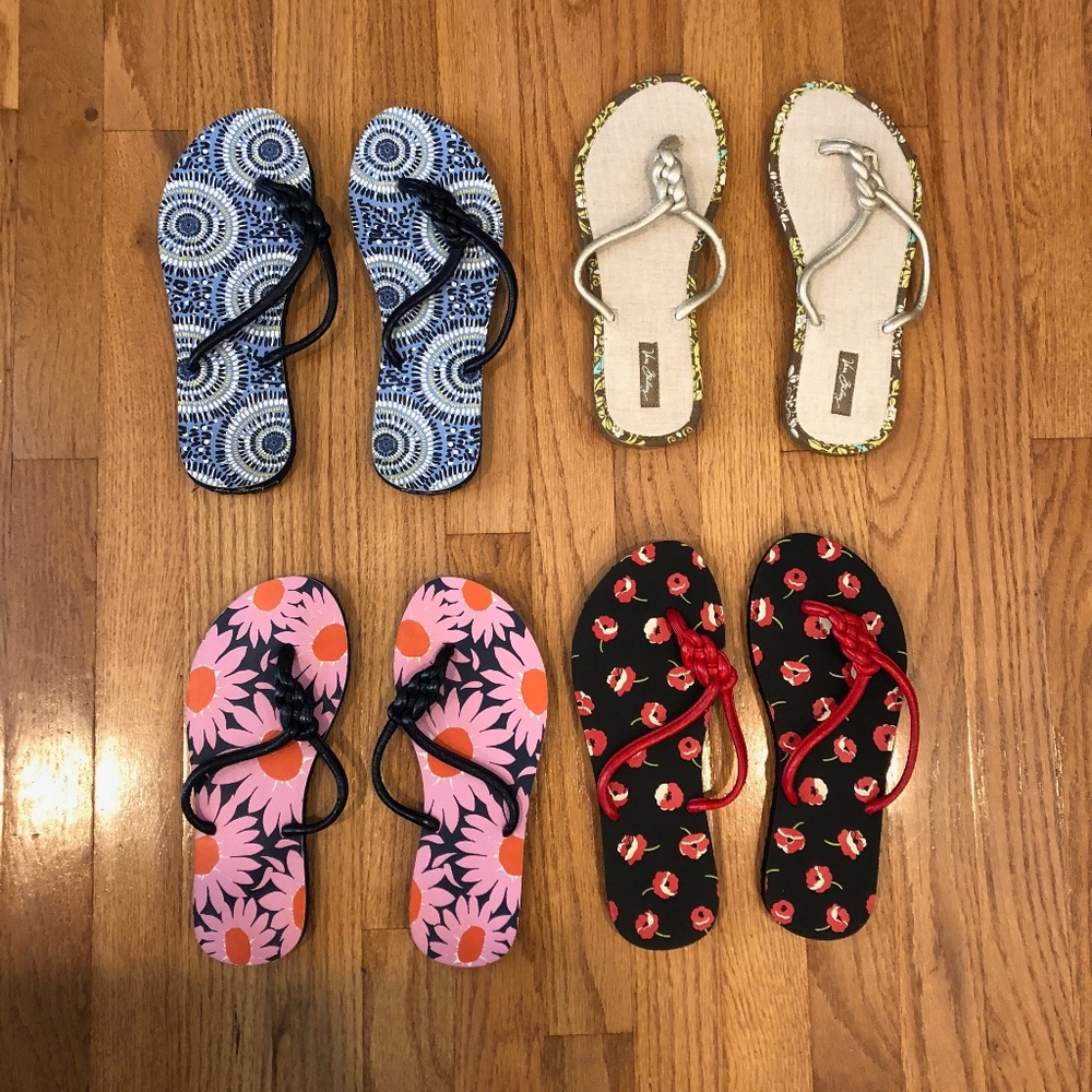 Vera Bradley sandal collection bundle